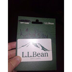 Brand New LL Bean $25 gift card